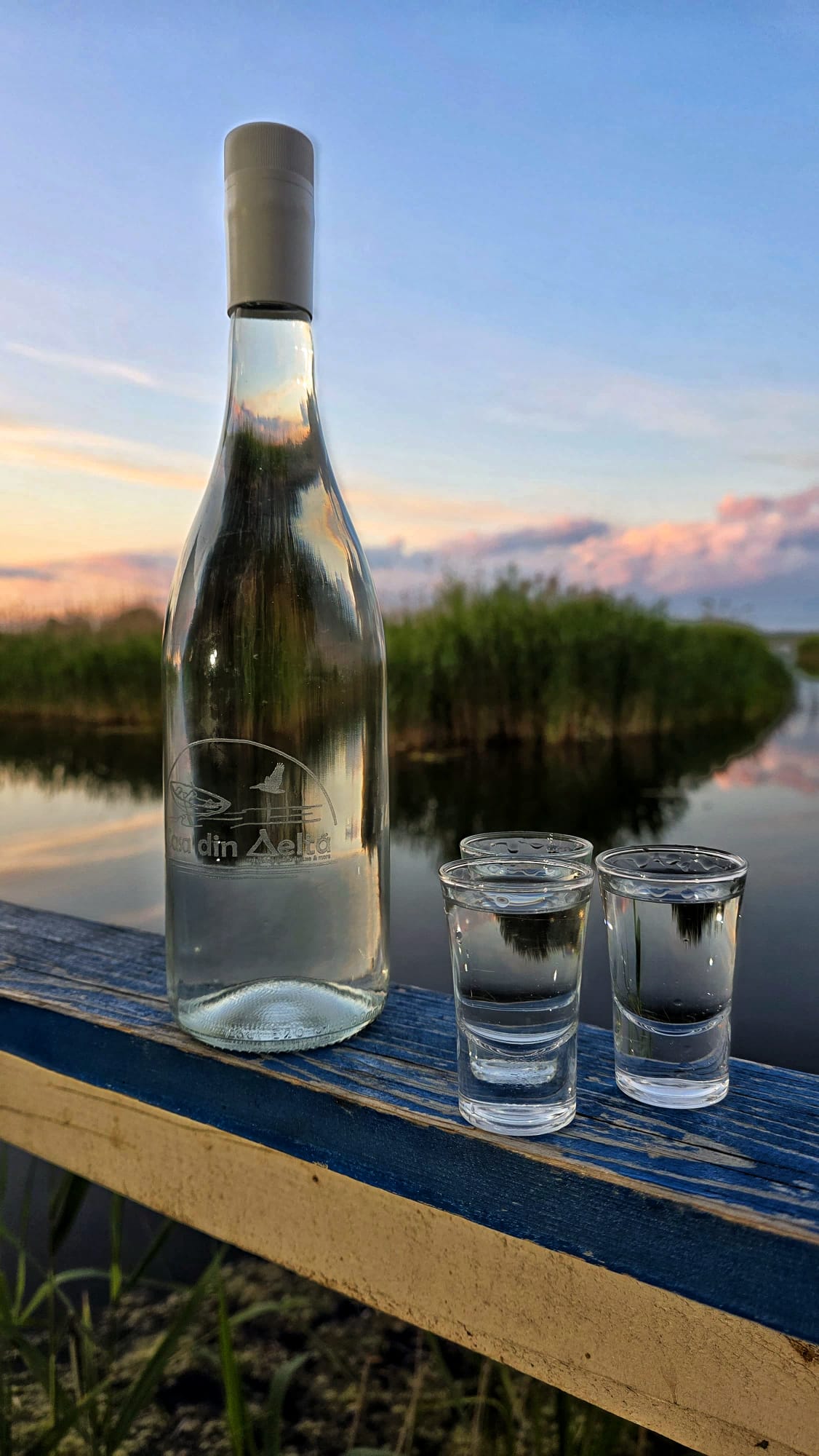 Casa din Delta signature spirit at sunset