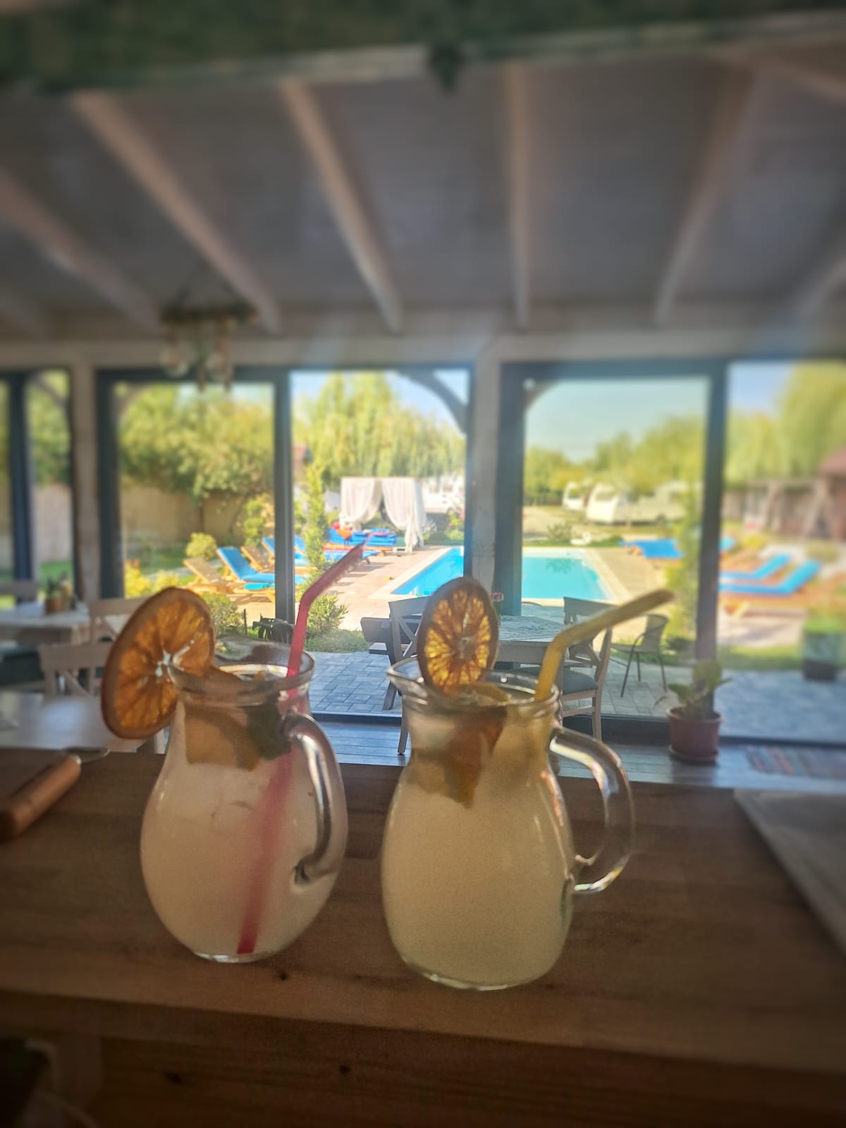 Fresh homemade lemonade jugs